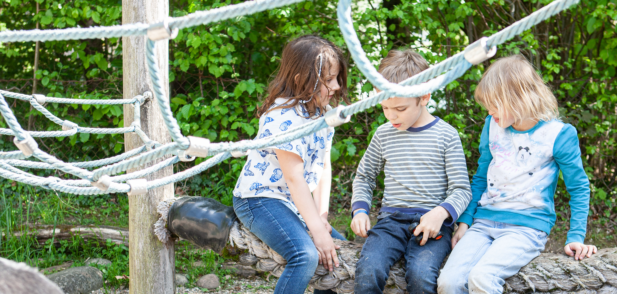 Kinder spielen in der Kita Sunnegarte Arlesheim